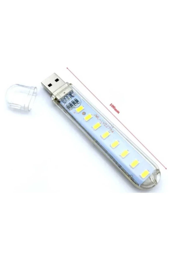 Usb Girişli Led Işık( 1 Adet) Kampta Araçta Kullanmaya Uygun