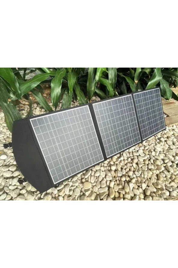 Güneş Paneli Katlanabilir 45 W Portatif Solar Su Geçirmez Güneş Enerjisi Sarj Cihazı