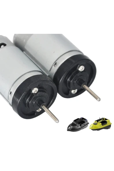 Sazan Yemleme (TEKNE VE BOTU)motor 7.4v 8.4v Su Geçirme Motoru - Resim 7