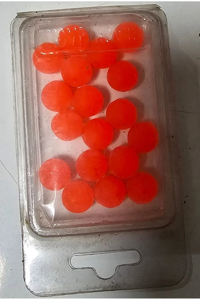 Sazan Yemi Tel Apart Pulu Kırmızı Renk ( 18 Adet) - 1
