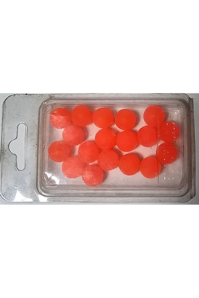 Sazan Yemi Tel Apart Pulu Kırmızı Renk ( 18 Adet) - 2