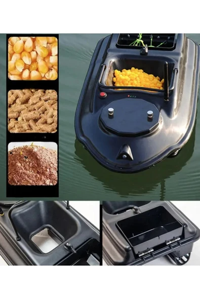 Sazan Yemleme (TEKNE VE BOTU)gps Model 500 Metre Oto Pilot Eve Dünüş Hızlı Ve Süper - 5