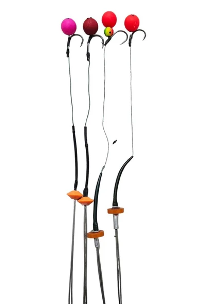 Sazan Yemleme Boli Takımı Çeşitleri ( Karışık) 4 Adet - Resim 6