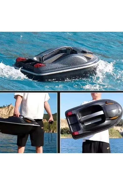 Sazan Yemleme (tekne Ve Botu )büyük Boy 3 Hazne Yüksek Hızlı Rc 500m 7 Kg Yük Olta Atıcı Tekne - 8