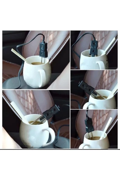 Çay Ve Kahve Araçta Hızlıca Yapabilirsiniz Isıtıcı - 6