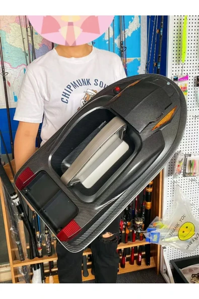Sazan Yemleme (tekne Ve Botu )büyük Boy 3 Hazne Yüksek Hızlı Rc 500m 7 Kg Yük Olta Atıcı Tekne - 2