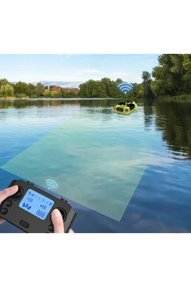 Sazan Yemleme (TEKNE VE BOTU)gps Model 600 Metre Oto Pilot Eve Dönüş Sistemli Hızlı - 6