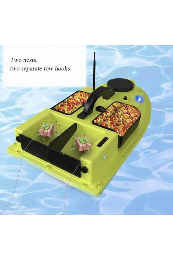 Sazan Yemleme(TEKNE VE BOTU) Gps Özelli?kli? (100 NOKTA KONUM) 500 Metre Uzaklık Menzilli - 2