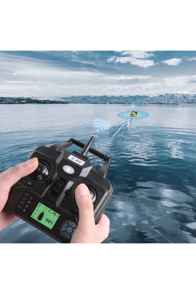 Sazan Yemleme (TEKNE VE BOTU)gps Model 500 Metre Oto Pilot Eve Dönüş Otomatik - 8