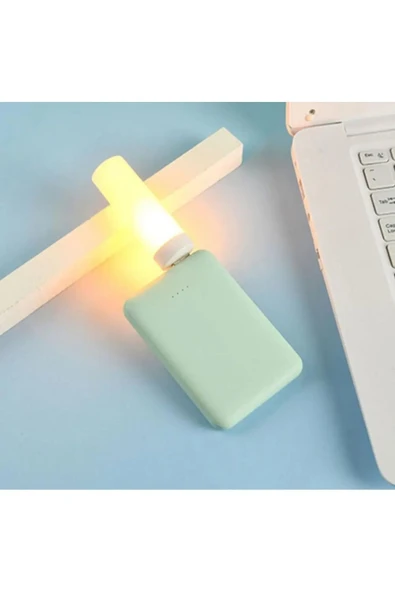 USB LED ışığı alev yanıp sönen mum ışıkları lamba için güç banka kamp aydınlatma çakmak etkisi ışık - 4