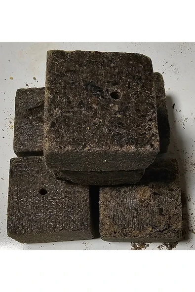 Sazan Yemleme (BALIK YEMİ) Delikli Kare Ay Çekirdeği Küspesi (2KG) - 2