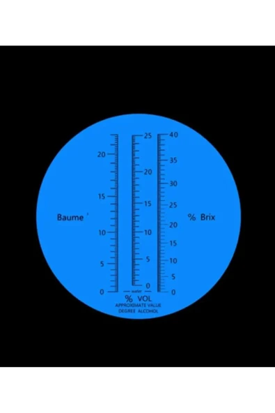 Yiyecek Ölçer Brix Refraktometre Şeker Yiyecek İçecekleri İçerik Ölçer Aracı Testi Elde Taşınır - 8