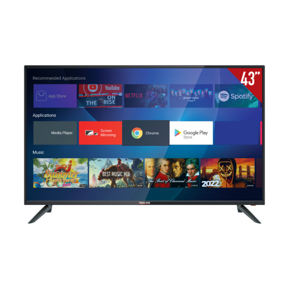 Redline 43" 109 Ekran Full HD Android TV