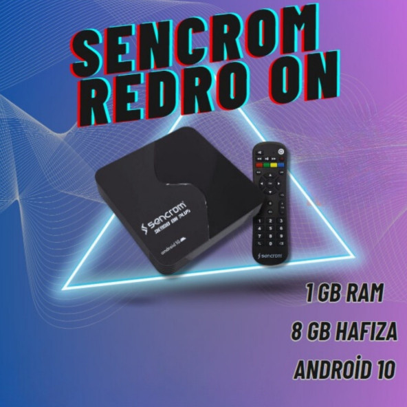 Sencrom Redro On Plus 8gb Android Tv Box