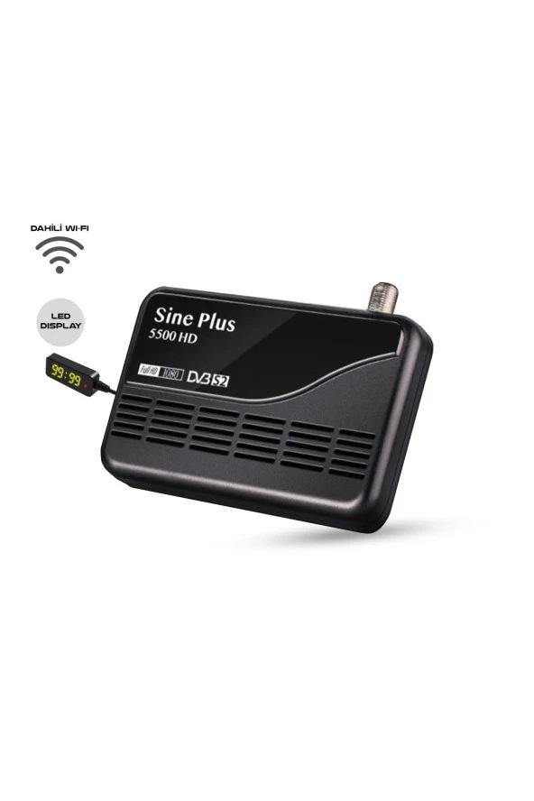 Sine Plus 5500 HD WIFI Uydu Alıcısı - 1