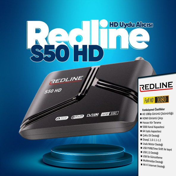 Redline S50 Hd Uydu Alıcısı