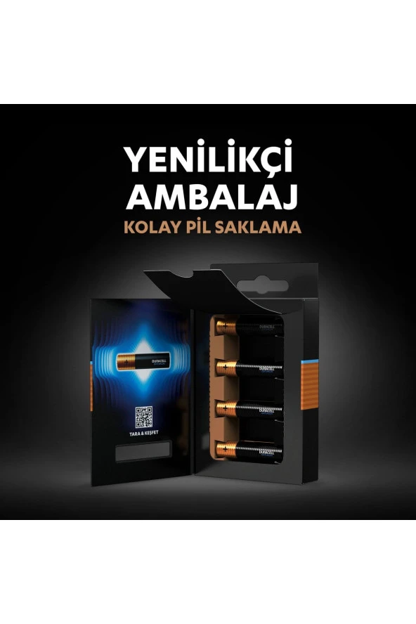 Optimum Aaa Alkalin Ince Kalem Pil, 1,5 V Lr03/mn2400, 6’lı Paket - 5