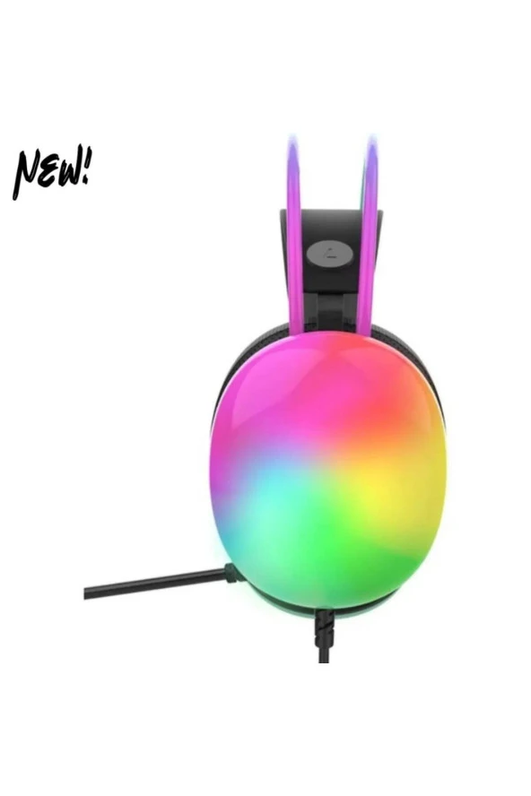 Empousa Series 7.1 Surround Transparan Rgb Led Effect Gaming Headset