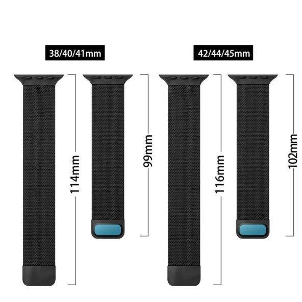 Tfy Store Watc 38-40-41 mm Uyumlu Metal Mıknatıslı Kordon - 7