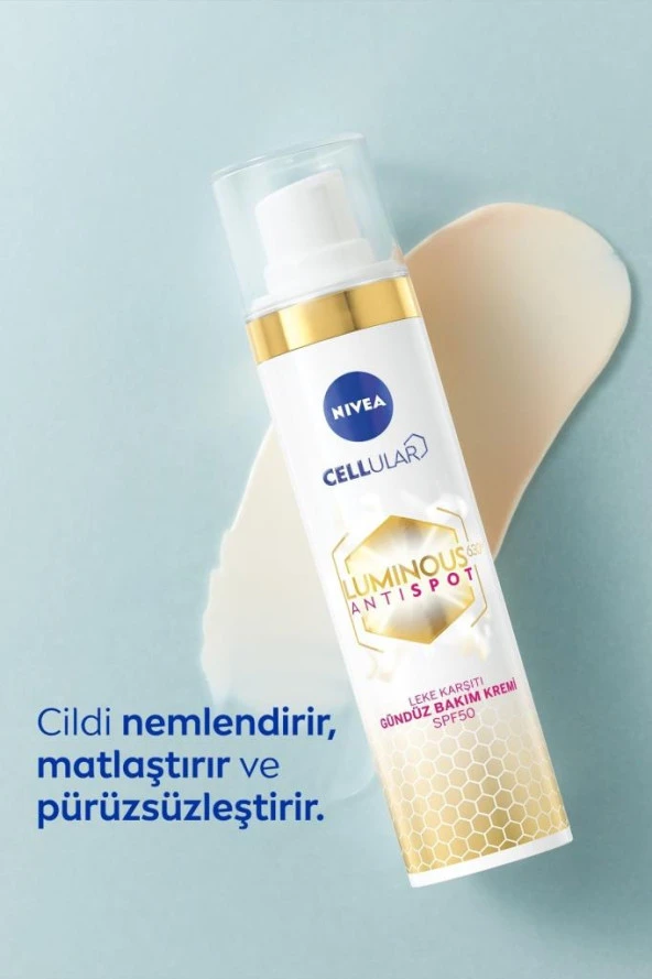 Nivea Luminous630 Leke Karşıtı Gündüz Yüz Kremi 40 Ml,spf50 Yüksek Güneş Korumalı - 4
