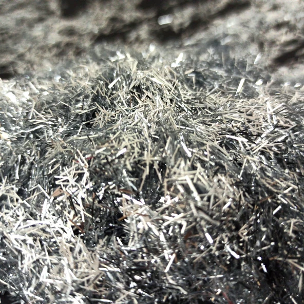 GLİTTER EPOKSİ REÇİNE SANATSAL EL İŞİ KIRPIK GÖRÜNÜMLÜ GLİTTER NAİL ART MAKYAJ SİM GÜMÜŞ RENK 250 GR - Resim 3