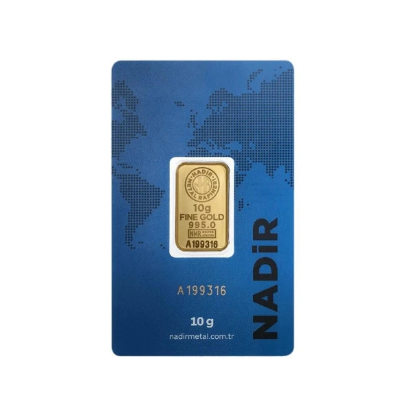 10 gr 24 Ayar 995 Milyem NadirGold Gram Altın