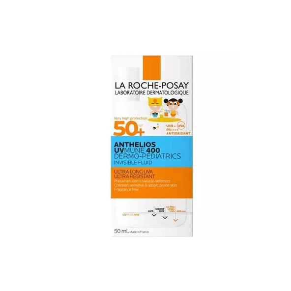 La Roche Posay Anthelios Uvmune 400 Dermo Pediatrics Güneş Koruyucu Fluid SPF50+ 50ml