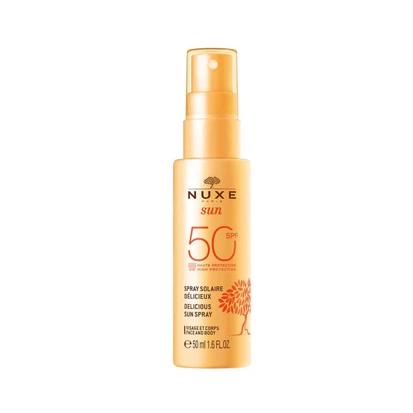 Nuxe Sun Delicious Güneş Koruyucu Yüz ve Vücut Spreyi SPF50 50ml