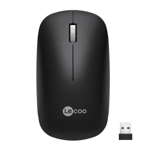 Lenovo Lecoo WS214 Kablosuz Mouse Siyah