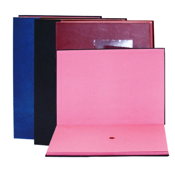 Önder İmza Dosyası ( Defteri ) Cilt Bezli 12 Li Lacivert Kapaklı Imza Dosyası