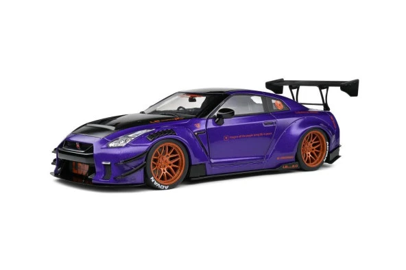 Solido Nissan Skyline GT-R (R35) LBWK Body Kit Type 2 1/18 Model Araba
