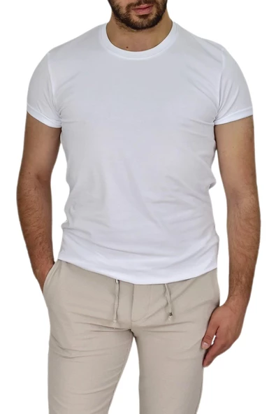 Erkek Sıfır Yaka Tişört 4380 BGL-ST03795 ürün görseli