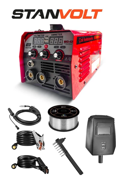 STANVOLT Gazsız Gazaltı Kaynak Makinası 3 Fonksiyonlu - 4