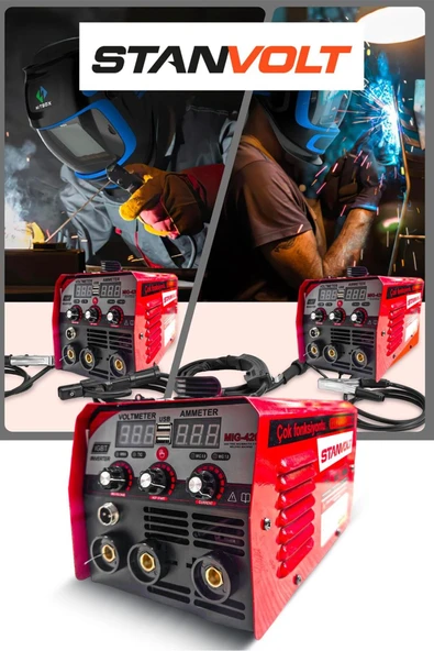 STANVOLT Gazsız Gazaltı Kaynak Makinası Tıg Mıg Mma 3 Özelliklikli/fonksiyonlu Kaynak Makinası - 3