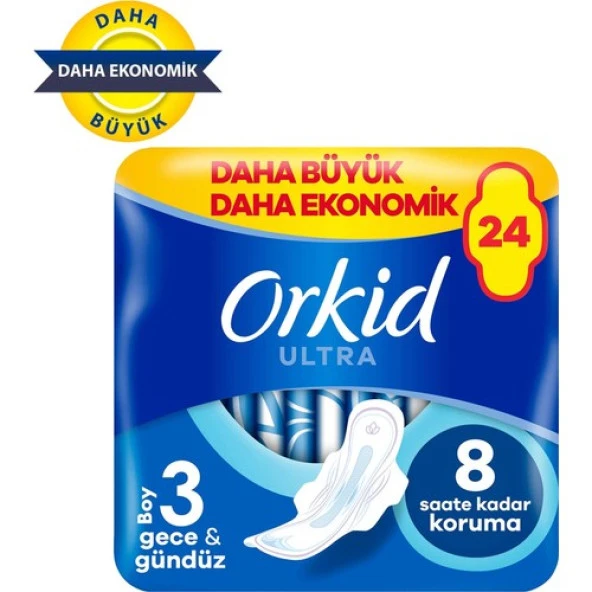 Orkid Ultra Dev Ekonomik Extra Gece &Gündüz 24'lü