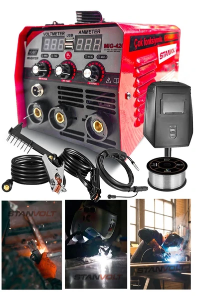 STANVOLT Gazsız Gazaltı Kaynak Makinası 3 Fonksiyonlu