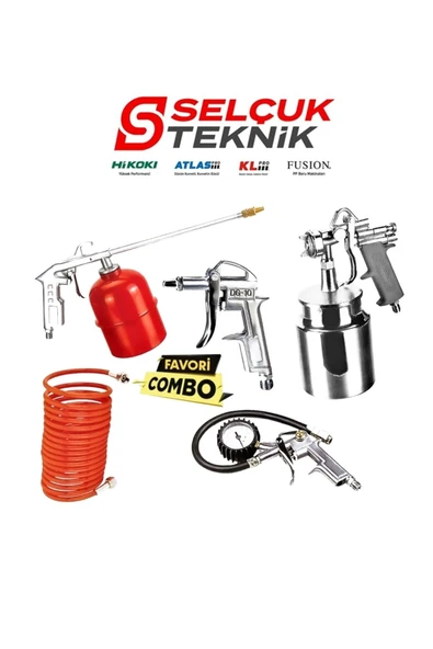 Klpro Sessiz Hava Kompresörü Klk25s 1 Hp 24 Lt 8 Bar Hediyeli Set - 2