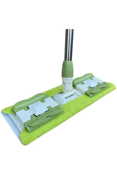 Teleskopik Saplı Mop Istediğin Bezi Tak Kullan Saplı + Yedek Bez - 3