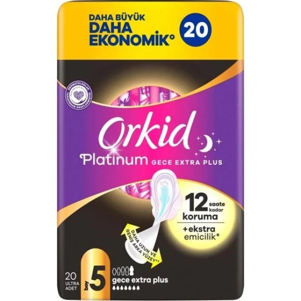 Orkid Platinum Ekonomik Paket Gece Extra Plus 20 Li