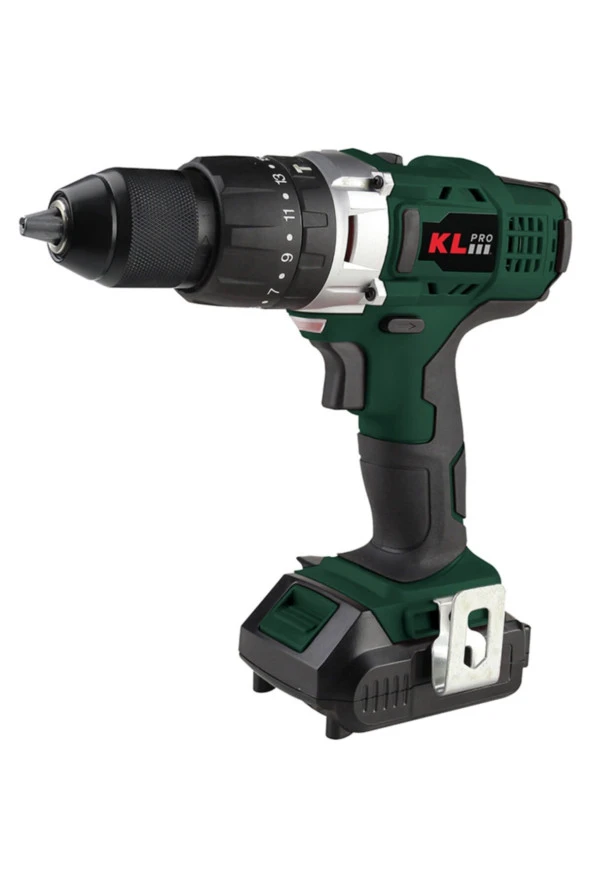 Kl Pro Akülü Darbeli Matkap 18volt/2.0ah Li-ion Çift Akülü Kldm18-20