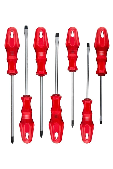 7'li Tornavida Seti (4 ADET DÜZ TORNAVİDA 3 ADET YILDIZ TORNAVİDA) - 2