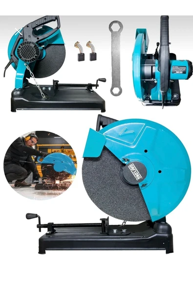 Turbo 9000 Bakır Sargılı Çelik Şanzuman Profil Demir ve Metal Kesme Makinesi - 2