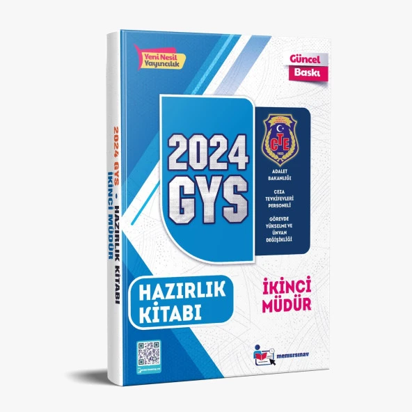 GYS Ceza Tevkifevleri İkinci Müdür Konu Anlatımlı Hazırlık Kitabı Görevde Yükselme Memur Sınav - 3