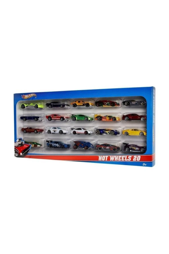 Mattel Hot Wheels Yirmili Araba Seti H7045