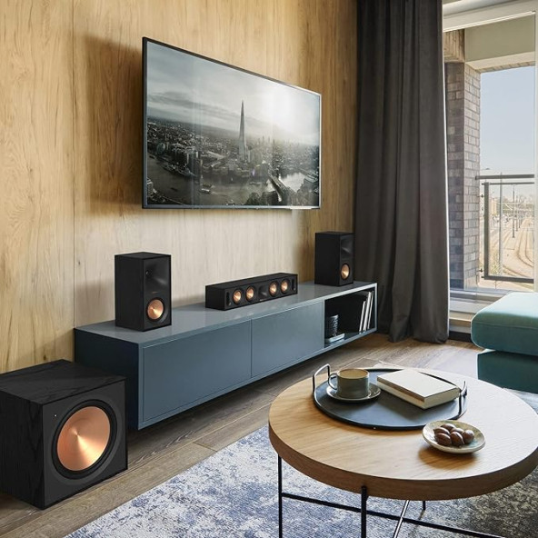 Klipsch R-30C Merkez Hoparlörü - Referans Serisi, 3.5 inç TCP Woofer0, 1 inç Alüminyum LTS Tweeter, - 4