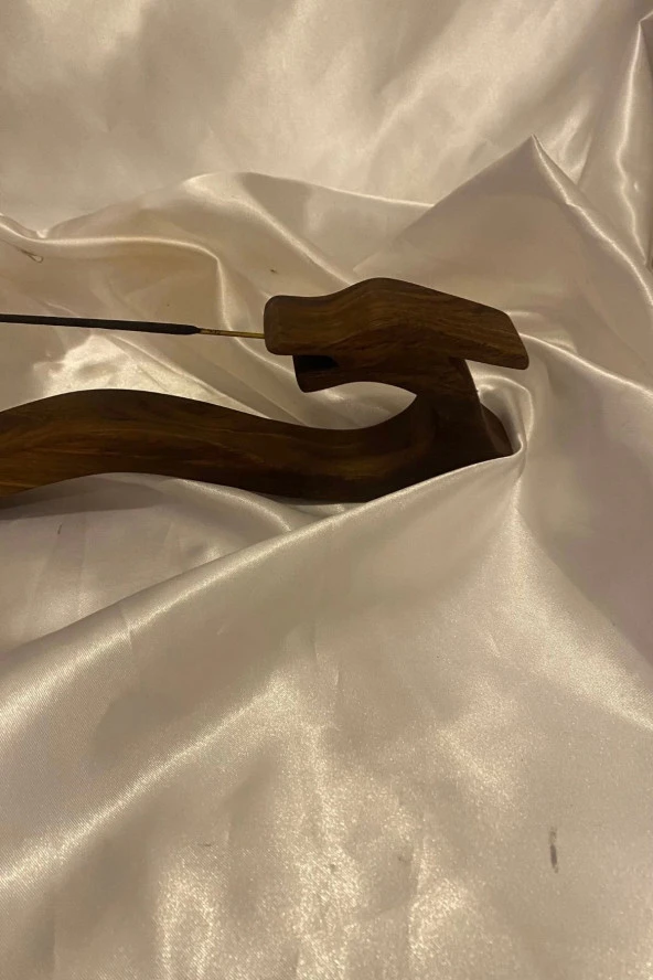 Dragon Hand Made El İşi Feng Shui Ejderha Yılı Ahşap Çubuk Tütsülük Kayın - Resim 3