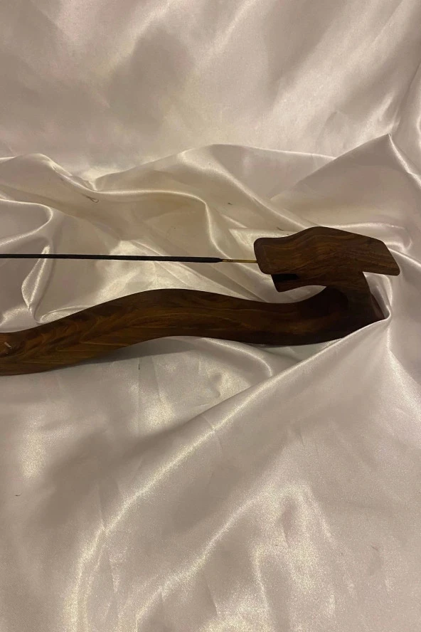 Dragon Hand Made El İşi Feng Shui Ejderha Yılı Ahşap Çubuk Tütsülük Kayın - Resim 5