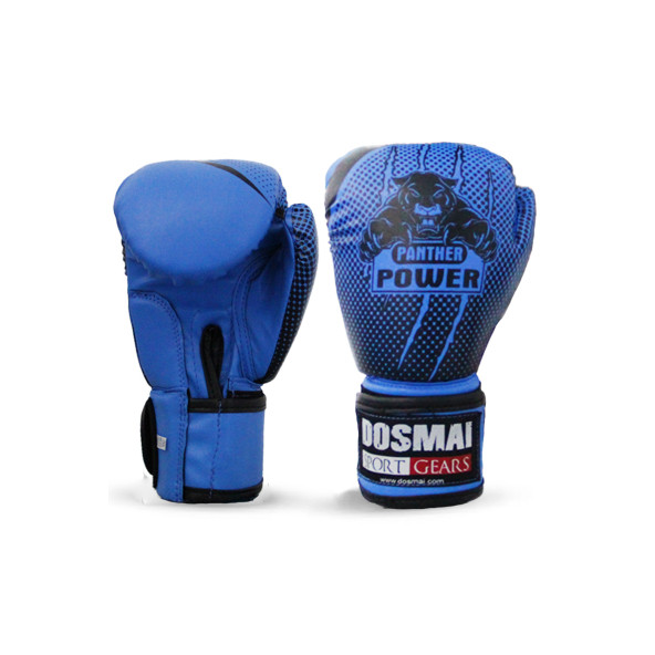 Dosmai Panther Power Boks Kick Boks Muay Thai Eldiveni Mavi EL341