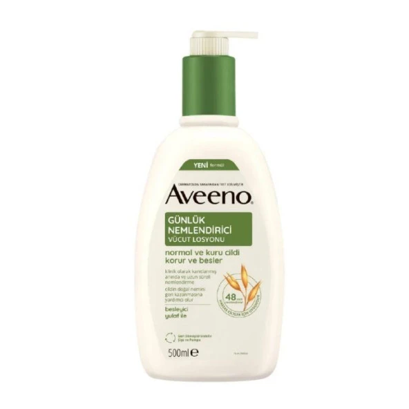 Aveeno Günlük Nemlendirici Vücut Losyonu 500 ml ürün görseli 1