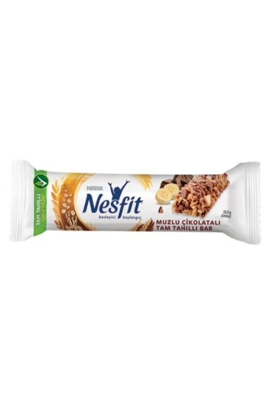 Nesfit Çikolatalı Muzlu Tahıllı Bar 23.5G X 16 Lı